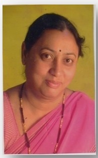 Portrait of Mrs. Meenakshi P. Pande, president of the school