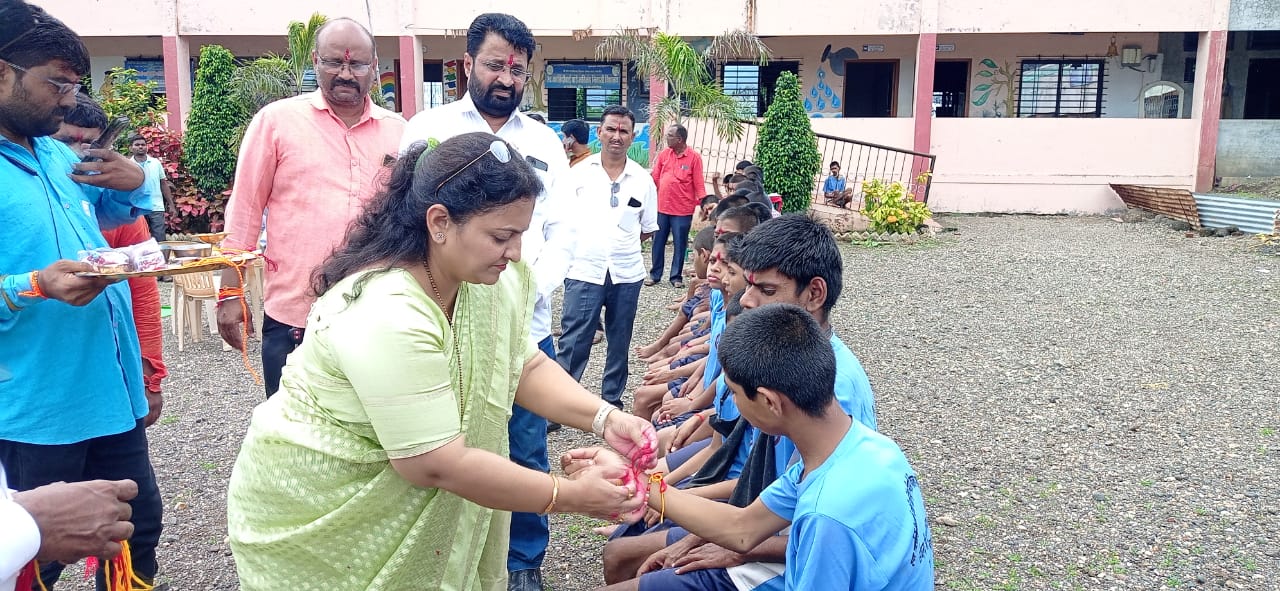 Rakhi tying ceremony